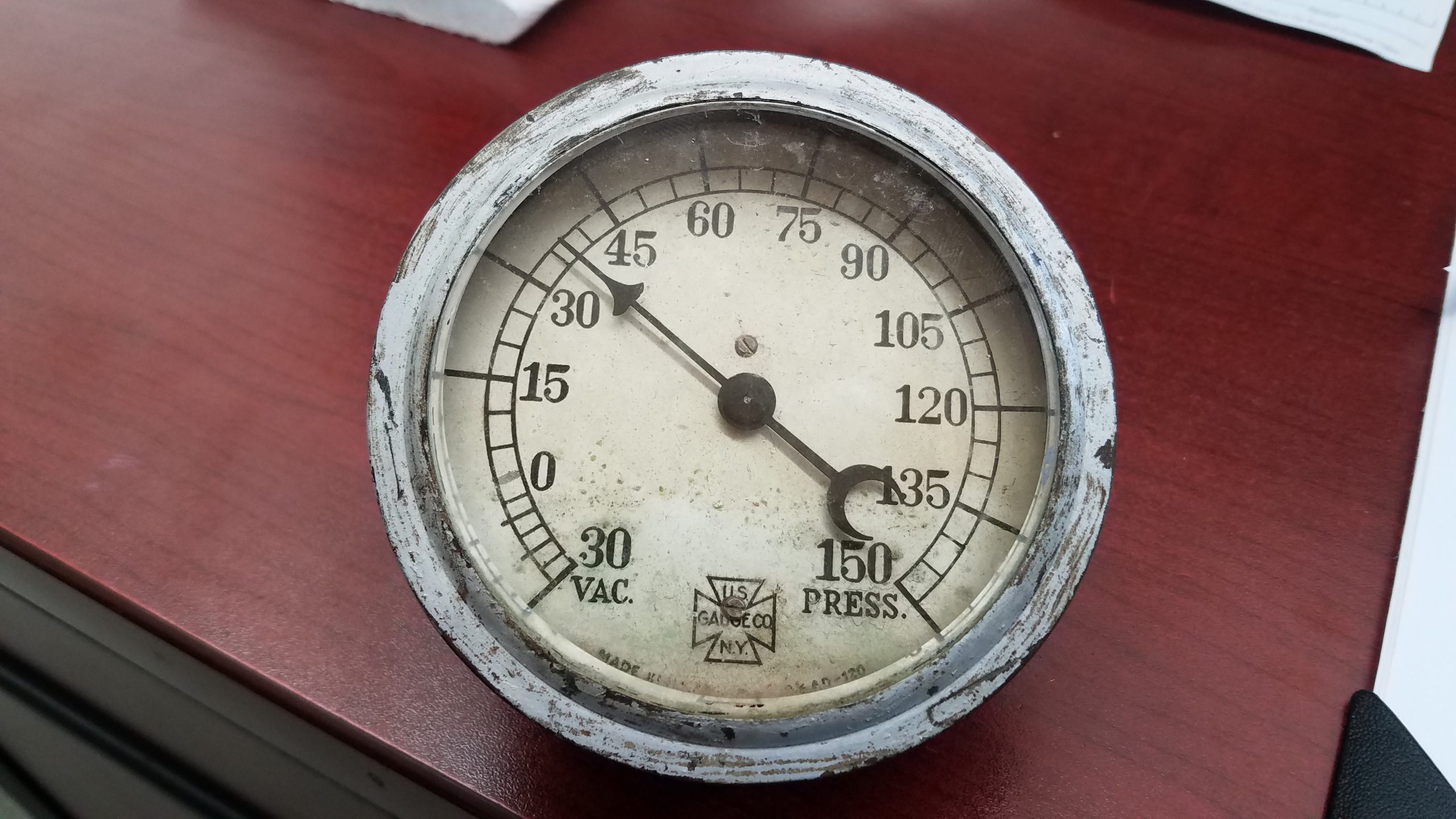 1946 Sanford Fire Truck Gauges (2)